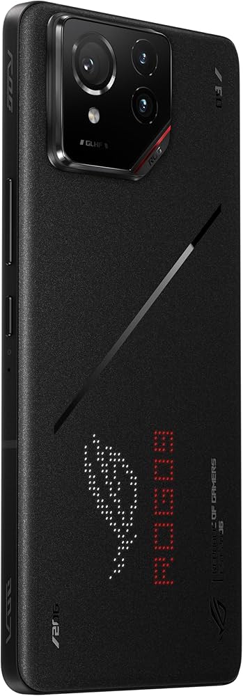 ASUS ROG Phone 9 Pro, officiële EU, Phantom Black, 16 GB RAM 512 GB geheugen, Snapdragon® 8 Elite, 6,78 inch 185 Hz AMOLED, Sony® Lytia 700: 50 MP camera