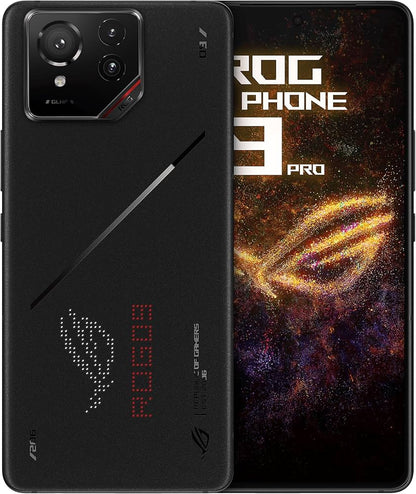 ASUS ROG Phone 9 Pro, officiële EU, Phantom Black, 16 GB RAM 512 GB geheugen, Snapdragon® 8 Elite, 6,78 inch 185 Hz AMOLED, Sony® Lytia 700: 50 MP camera