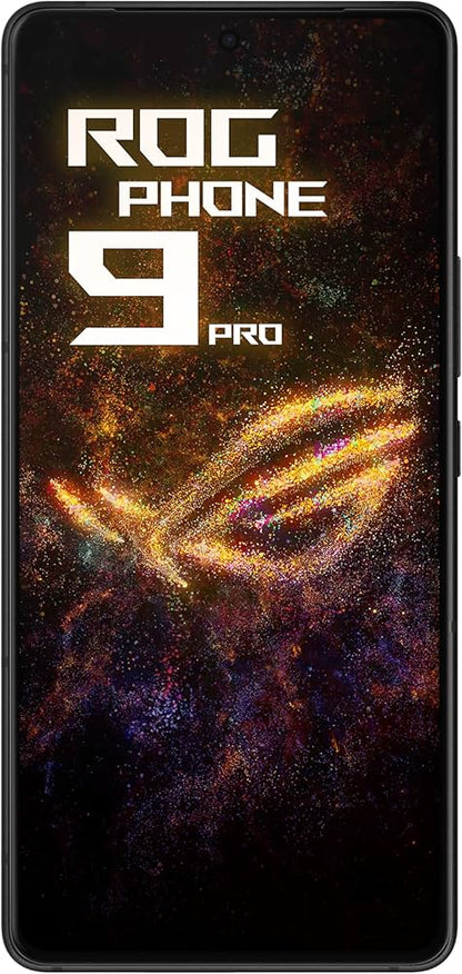 ASUS ROG Phone 9 Pro, officiële EU, Phantom Black, 16 GB RAM 512 GB geheugen, Snapdragon® 8 Elite, 6,78 inch 185 Hz AMOLED, Sony® Lytia 700: 50 MP camera