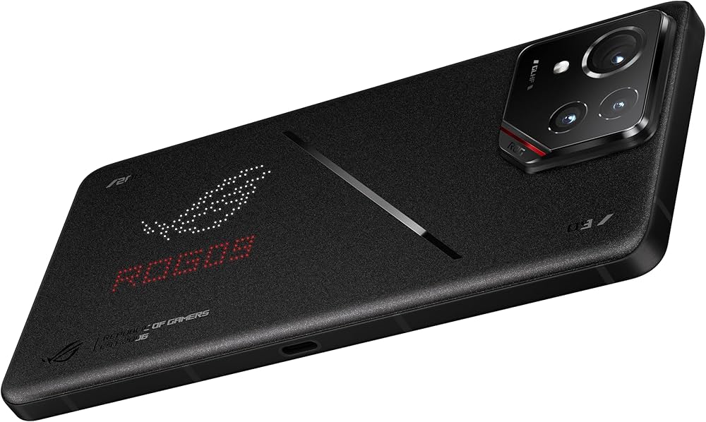 ASUS ROG Phone 9 Pro, officiële EU, Phantom Black, 16 GB RAM 512 GB geheugen, Snapdragon® 8 Elite, 6,78 inch 185 Hz AMOLED, Sony® Lytia 700: 50 MP camera